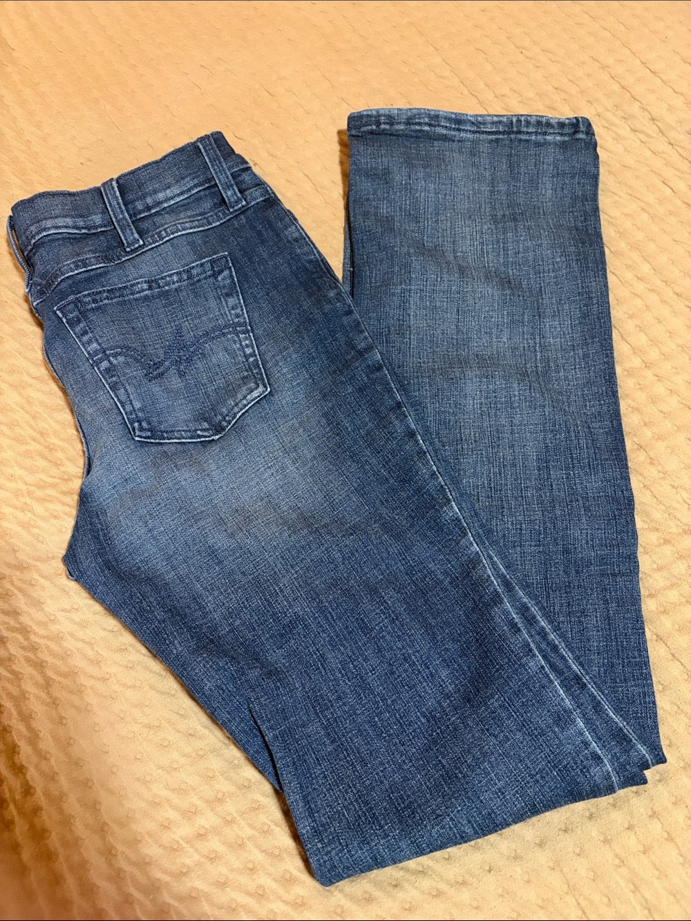Wrangler Kids Blue Denim Jeans - Classic Wash